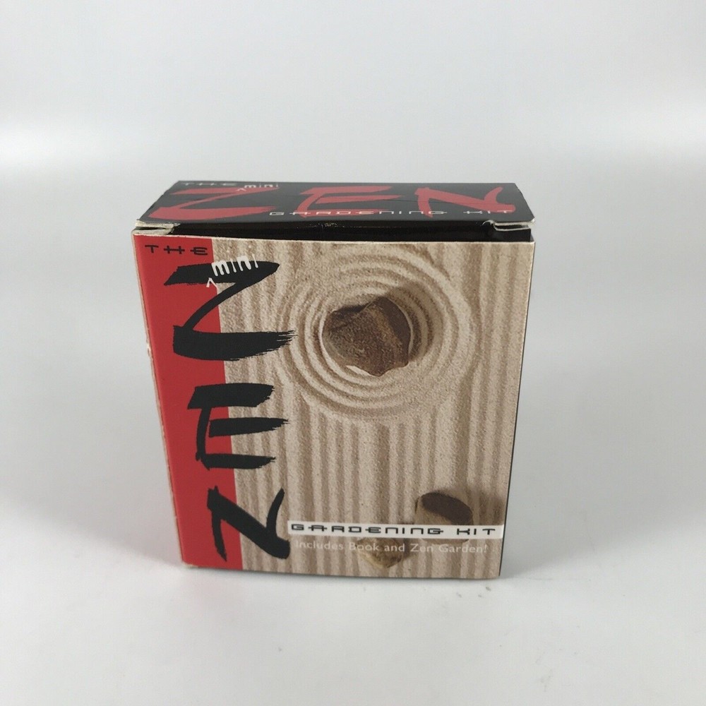 Desktop Mini Zen Garden Kit Great Stress Relief Includes Sand Stones Rake
